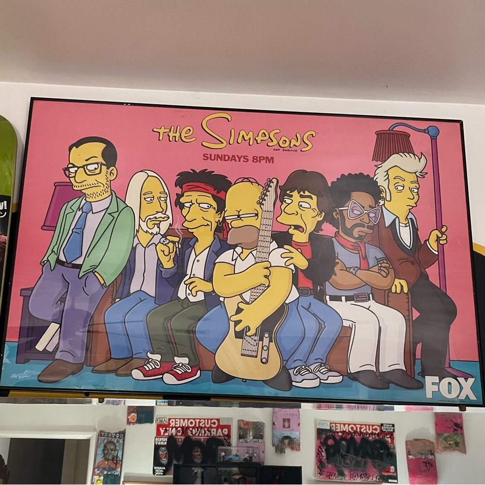 The Simpsons Framed Promotional Piece Collectible